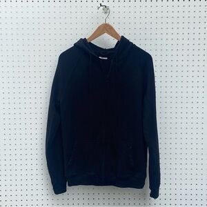 Black Scout Zipup Hoodie